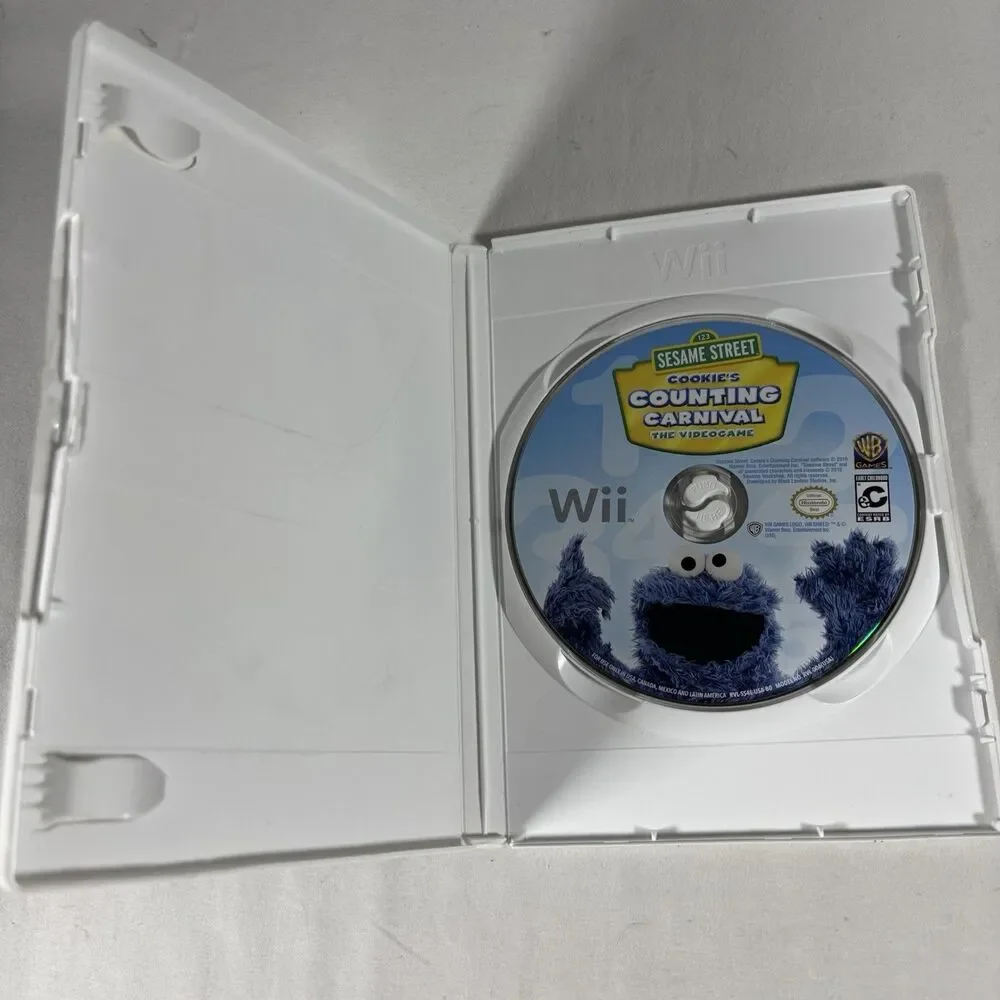 Sesame Street Cookie’s Counting Carnival Wii with Disc